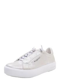 Bugatti, Damen Sneaker mit Glitzereffekt, Silber