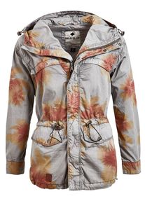 Khujo, Damen Jacke 'CITRA', Grau / Koralle