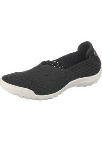 Bernie Mev, Damen Sportliche Slipper 'Rigged Fly', Schwarz