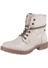 Tom Tailor, Damen Schnürstiefelette, Beige