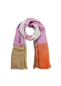 Codello, Damen Schal, Beige / Lila / Dunkelorange
