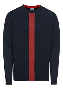 Esprit, Herren Pullover, Dunkelblau / Rot