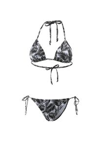 Maui Wowie, Damen Triangelbikini, Schwarz / Weiß