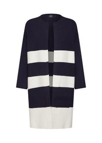 Only, Damen Strickjacke 'onlELLA', Nachtblau / Weiß