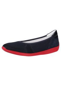 Ara, Damen Ballerinas, Nachtblau / Rot