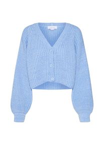 Lost Ink, Damen Strickjacke, Hellblau
