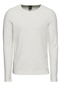 BOSS, Herren Pullover 'Tempest 10214364 01', Wei&szlig;meliert