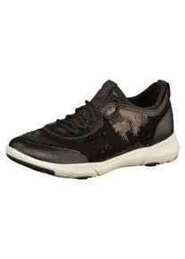 Geox, Damen Sneaker, Schwarz