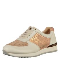 Caprice, Damen Sneaker, Altrosa / Wei&szlig;