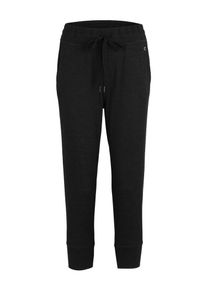 GAP, Damen Sporthose 'BRUSHED JERZ CROP JOGGER', Schwarz