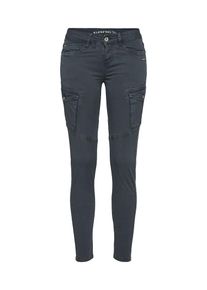 Gang, Damen Hose 'GIOIA CARGO', Grey Denim