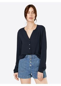 Jacqueline de Yong, Damen Bluse 'JDYTRACK L/S BLOUSE WVN NOOS', Navy