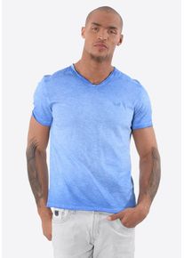 Kaporal5 Kaporal, Herren T-Shirt 'Gibre', Blaumeliert