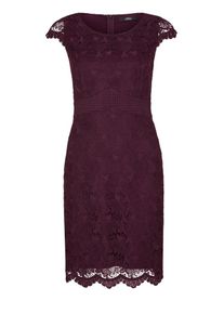 s.Oliver BLACK LABEL, Damen Kleid, Burgunder