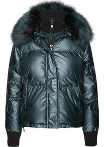 Tommy Hilfiger, Damen Outdoorjacke 'Fran puffer bomber', Petrol