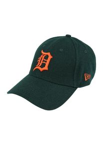 New Era, Herren Cap 'WINTER UTILITY MELTON 9FORTY', Dunkelgr&uuml;n / Orange