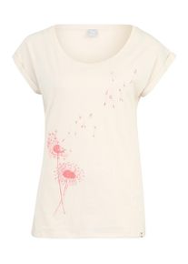 Iriedaily, Damen Shirt 'Pusteblume', Altrosa / Wei&szlig;