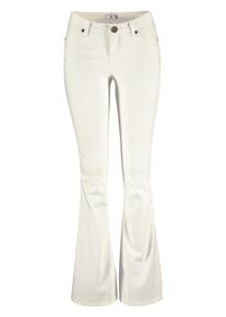 AJC, Damen Schlagjeans, Wei&szlig;