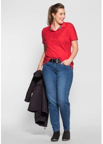 sheego Basic, Damen T-Shirt, Rot