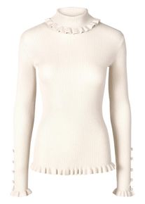 Y.A.S, Damen Bluse, Creme
