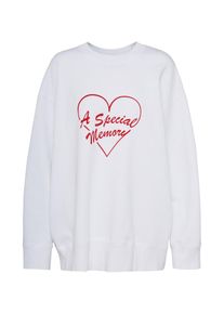 Wesc, Damen Oversize Pullover 'Special Memory', Wei&szlig;