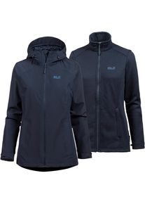 Jack Wolfskin, Damen Jacke 'NORRLAND', Dunkelblau