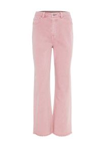 Véro Moda VERO MODA, Damen Jeans 'VMKATHY HR WIDE COLOR CROPPED JEANS KI', Pink