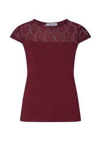 ABOUT YOU, Damen Shirt 'Emilie', Bordeaux