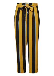 Pieces, Damen Hose, Hellblau / Schwarz