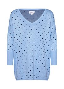 Saint Tropez, Damen Pullover, Navy / Rauchblau
