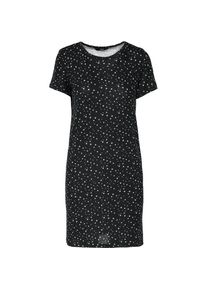 Only, Damen Kleid, Schwarz / Weiß
