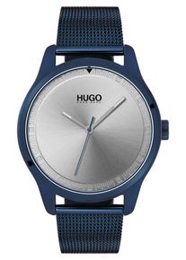 Hugo, Herren Uhr 'Move Casual', Blau / Silber / Wei&szlig;