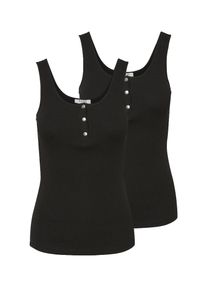 Pieces, Damen Tanktop, Schwarz