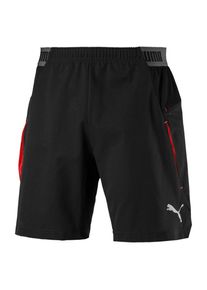 Puma, Herren Shorts 'FtblNXT Pro', Dunkelgrau / Rot / Schwarz