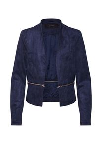 Véro Moda VERO MODA, Damen Jacke 'VMVICTORIA SHORT FAKE SUEDE JACKET LCS', Navy