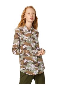FROG BOX Frogbox, Damen Bluse, Khaki