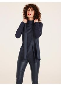 Heine, Damen Bluse, Marine