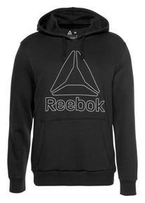 Reebok, Herren Sweatshirt, Schwarz / Wei&szlig;