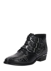 Bronx, Damen Stiefelette mit Ziernieten, Schwarz