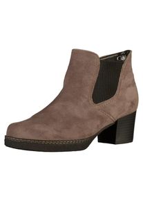 Gabor, Damen Stiefelette, Camel / Schwarz