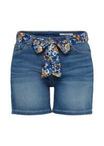 EDC by Esprit, Damen Shorts, Blue Denim