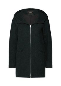 Only, Damen Mantel 'onlANEMONE HOODED WOOL COAT', Gr&uuml;n / Khaki