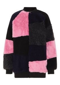 Noisy may, Damen Jacke, Navy / Graphit / Pink / Schwarz