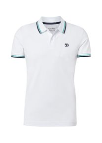 Tom Tailor Denim, Herren Shirt, Türkis / Ultramarinblau / Weiß