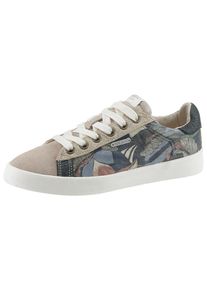 Pepe Jeans, Damen Sneaker 'Kioto Jungle', Beige / Mischfarben