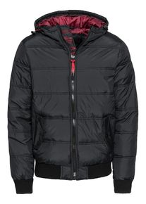 INDICODE JEANS, Herren Steppjacke 'Eton', Schwarz