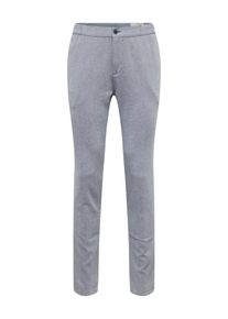 Tom Tailor Denim, Herren Chinohose 'cropped chinojogger yarn dye', Rauchblau