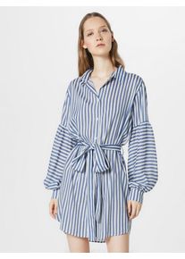 Sparkz, Damen Hemdblusenkleid, Blau / Wei&szlig;