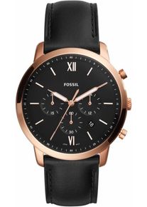 Fossil, Herren Chronograph 'NEUTRA CHRONO, FS5381', Rosegold / Schwarz