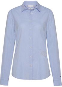 Tommy Hilfiger, Damen Bluse 'Monique', Hellblau